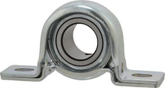 Value Collection - 4-1/4" OALPillow Block - 1700 Lb Dyn Cap, Steel - Exact Tooling