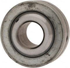 Made in USA - 1/4" Bore Diam, 4,950 Lb Dynamic Capacity, 11/32" Wide, Ball-Joint Spherical Plain Bearing - 21/32" OD - Exact Tooling