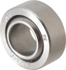 Made in USA - 1/2" Bore Diam, 17,900 Lb Dynamic Capacity, 1/2" Wide, Ball-Joint Spherical Plain Bearing - 1" OD - Exact Tooling