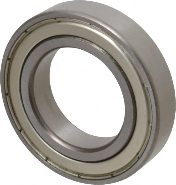 Tritan - 1-1/2" Bore Diam, 2-5/8" OD, Double Shield Deep Groove Radial Ball Bearing - 9/16" Wide, 1 Row, Round Bore, 2,650 Lb Static Capacity, 3,780 Lb Dynamic Capacity - Exact Tooling