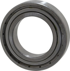 Tritan - 40mm Bore Diam, 68mm OD, Double Shield Deep Groove Radial Ball Bearing - 15mm Wide, 1 Row, Round Bore, 2,590 Lb Static Capacity, 3,750 Lb Dynamic Capacity - Exact Tooling