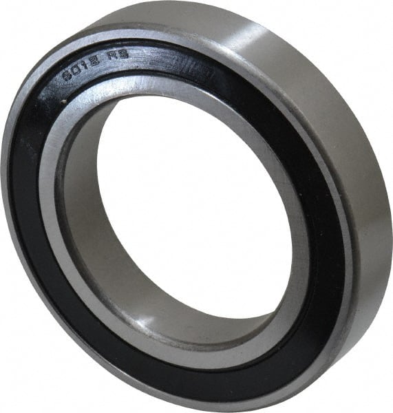 Tritan - 60mm Bore Diam, 95mm OD, Double Seal Deep Groove Radial Ball Bearing - 18mm Wide, 1 Row, Round Bore, 5,200 Lb Static Capacity, 6,600 Lb Dynamic Capacity - Exact Tooling