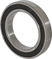 Tritan - 85mm Bore Diam, 130mm OD, Double Seal Deep Groove Radial Ball Bearing - 22mm Wide, 1 Row, Round Bore, 9,700 Lb Static Capacity, 11,100 Lb Dynamic Capacity - Exact Tooling
