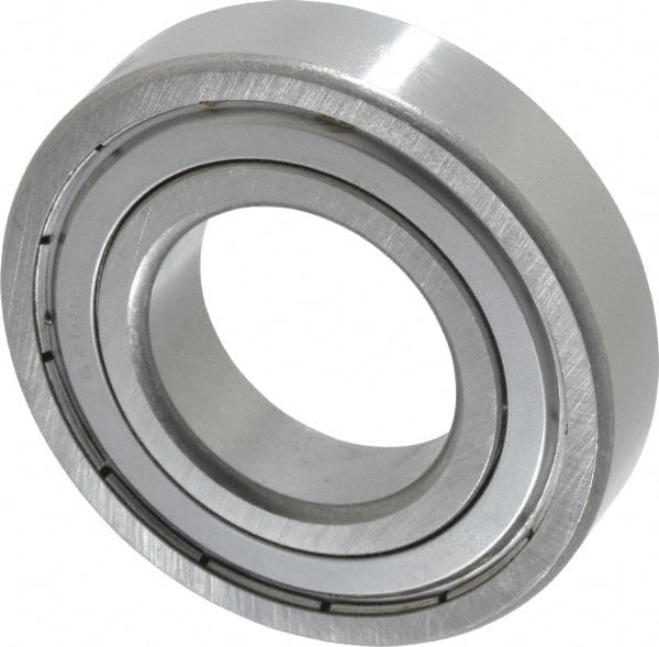 Tritan - 40mm Bore Diam, 80mm OD, Double Shield Deep Groove Radial Ball Bearing - 18mm Wide, 1 Row, Round Bore, 4,000 Lb Static Capacity, 6,500 Lb Dynamic Capacity - Exact Tooling