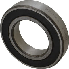 Tritan - 55mm Bore Diam, 100mm OD, Double Seal Deep Groove Radial Ball Bearing - 21mm Wide, 1 Row, Round Bore, 6,500 Lb Static Capacity, 9,750 Lb Dynamic Capacity - Exact Tooling