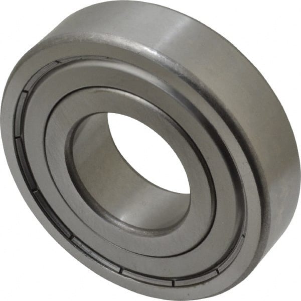 Tritan - 35mm Bore Diam, 80mm OD, Double Shield Deep Groove Radial Ball Bearing - 21mm Wide, 1 Row, Round Bore, 4,300 Lb Static Capacity, 7,500 Lb Dynamic Capacity - Exact Tooling