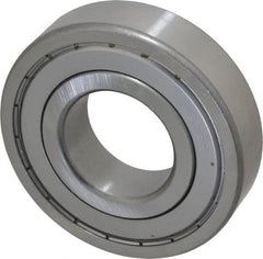 Tritan - 45mm Bore Diam, 100mm OD, Double Shield Deep Groove Radial Ball Bearing - 25mm Wide, 1 Row, Round Bore, 7,200 Lb Static Capacity, 11,900 Lb Dynamic Capacity - Exact Tooling