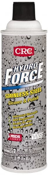 CRC - 20 Fluid Ounce Metal Cleaner - Aerosol - Exact Tooling