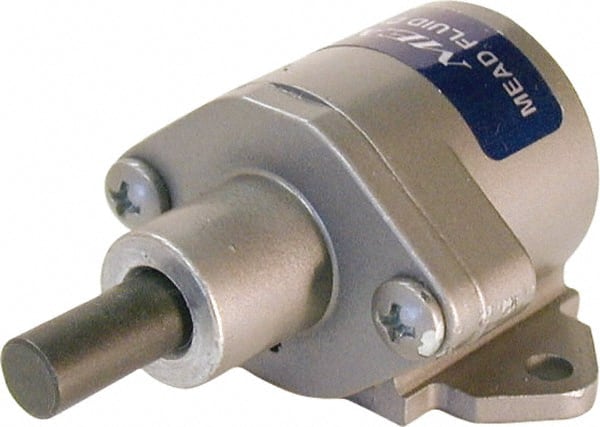 Mead - 11/16" Stroke x 1" Bore Single Acting Air Cylinder - 150 Max psi, -40 to 250°F - Exact Tooling