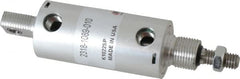 ARO/Ingersoll-Rand - 1" Stroke x 1-1/8" Bore Double Acting Air Cylinder - 1/8 Port, 3/8-16 Rod Thread - Exact Tooling