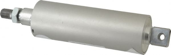 ARO/Ingersoll-Rand - 4" Stroke x 2" Bore Double Acting Air Cylinder - 1/4 Port, 5/8-11 Rod Thread - Exact Tooling