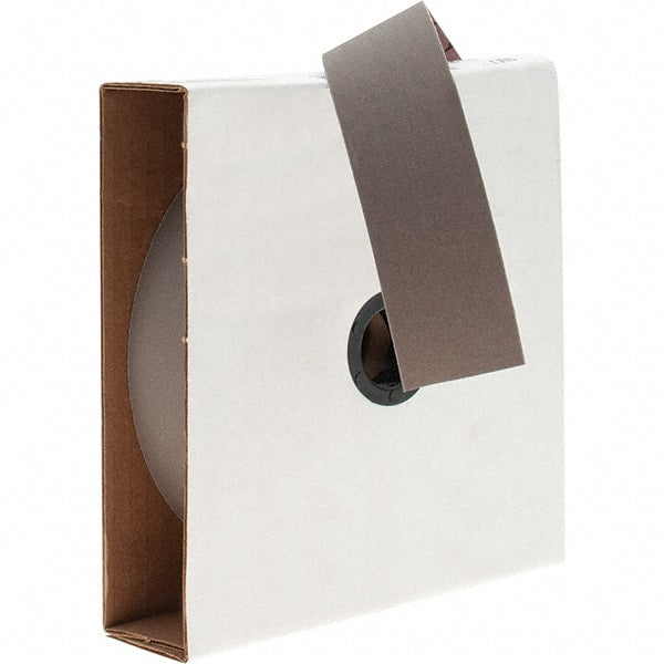 Standard Abrasives - 1-1/2 Inches Wide, 400 Grit Aluminum Oxide Shop Roll - 50 Yards Long, Super Fine Grade, J Weighted Backing - Exact Tooling