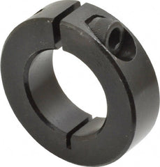 Climax Metal Products - 1" Bore, Steel, One Piece Clamp Collar - 1-3/4" Outside Diam, 1/2" Wide - Exact Tooling