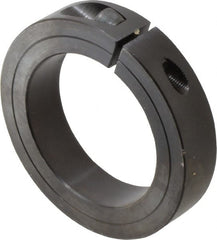 Climax Metal Products - 2-3/4" Bore, Steel, One Piece Clamp Collar - 4" Outside Diam, 7/8" Wide - Exact Tooling