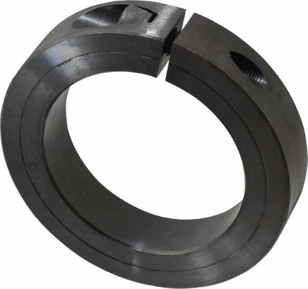 Climax Metal Products - 2-15/16" Bore, Steel, One Piece Clamp Collar - 4-1/4" Outside Diam, 7/8" Wide - Exact Tooling