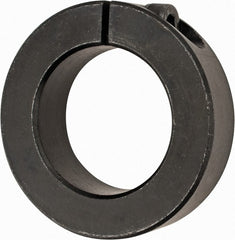 Climax Metal Products - 45mm Bore, Steel, One Piece Clamp Collar - 2-7/8" Outside Diam - Exact Tooling