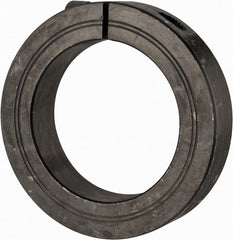 Climax Metal Products - 60mm Bore, Steel, One Piece Clamp Collar - 3-1/2" Outside Diam - Exact Tooling