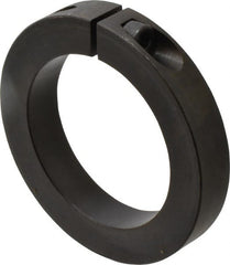 Climax Metal Products - 75mm Bore, Steel, One Piece Clamp Collar - 4-1/4" Outside Diam - Exact Tooling