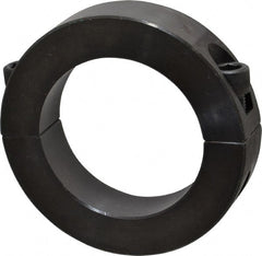 Climax Metal Products - 2-1/2" Bore, Steel, Two Piece Shaft Collar - 3-3/4" Outside Diam, 7/8" Wide - Exact Tooling