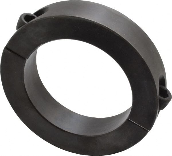 Climax Metal Products - 2-3/4" Bore, Steel, Two Piece Shaft Collar - 4" Outside Diam, 7/8" Wide - Exact Tooling