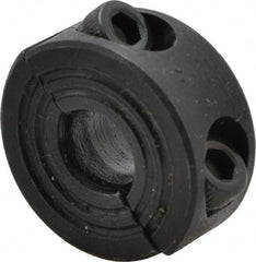 Climax Metal Products - 7mm Bore, Steel, Two Piece Shaft Collar - 3/4" Outside Diam - Exact Tooling