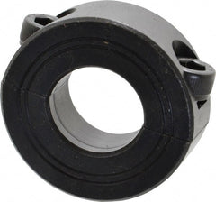 Climax Metal Products - 20mm Bore, Steel, Two Piece Shaft Collar - 1-5/8" Outside Diam - Exact Tooling