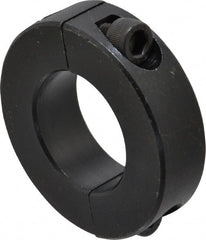 Climax Metal Products - 30mm Bore, Steel, Two Piece Shaft Collar - 2-1/8" Outside Diam - Exact Tooling