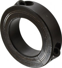 Climax Metal Products - 45mm Bore, Steel, Two Piece Shaft Collar - 2-7/8" Outside Diam - Exact Tooling
