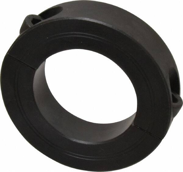 Climax Metal Products - 48mm Bore, Steel, Two Piece Shaft Collar - 3-1/8" Outside Diam - Exact Tooling