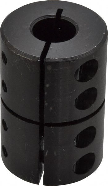 Climax Metal Products - 1/2" Inside x 1-1/4" Outside Diam, Rigid Coupling without Keyway - 1-7/8" Long - Exact Tooling