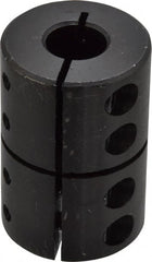 Climax Metal Products - 1/2" Inside x 1-1/4" Outside Diam, Rigid Coupling without Keyway - 1-7/8" Long - Exact Tooling