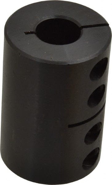 Climax Metal Products - 5/8" Inside x 1-1/2" Outside Diam, Rigid Coupling without Keyway - 2-1/4" Long - Exact Tooling