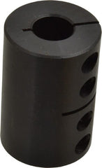 Climax Metal Products - 5/8" Inside x 1-1/2" Outside Diam, Rigid Coupling without Keyway - 2-1/4" Long - Exact Tooling