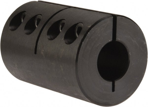 Climax Metal Products - 3/4" Inside x 1-3/4" Outside Diam, Rigid Coupling without Keyway - 2-5/8" Long - Exact Tooling