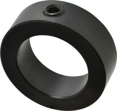Climax Metal Products - 1-3/4" Bore, Steel, Set Screw Shaft Collar - 2-5/8" Outside Diam, 7/8" Wide - Exact Tooling