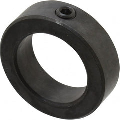 Climax Metal Products - 40mm Bore, Steel, Set Screw Shaft Collar - 2-3/8" Outside Diam - Exact Tooling