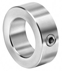 Climax Metal Products - 4-3/16" Bore, Steel, Set Screw Shaft Collar - 5-1/2" Outside Diam, 1-1/8" Wide - Exact Tooling