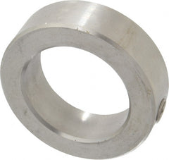 Climax Metal Products - 2" Bore, Stainless Steel, Set Screw Shaft Collar - 3" Outside Diam, 7/8" Wide - Exact Tooling