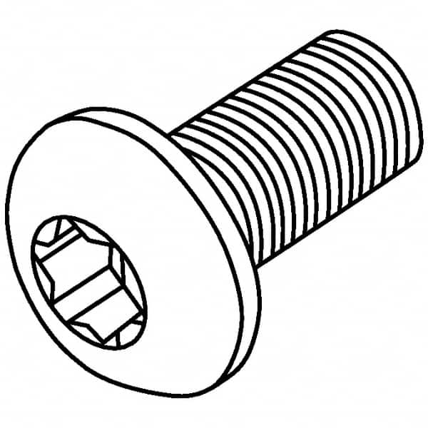 Kennametal - Cap Screw for Indexable Boring - For Use with Cartridges - Exact Tooling