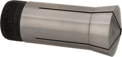 Interstate - 3/16 Inch 5C Square Collet - 3.28" Overall Length, 1.041-24 Internal Thread Size, Steel, 0.0032 Inch TIR - Exact Tooling