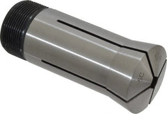 Interstate - 1/4 Inch 5C Square Collet - 3.28" Overall Length, 1.041-24 Internal Thread Size, Steel, 0.0032 Inch TIR - Exact Tooling