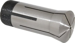 Interstate - 1/8 Inch 5C Square Collet - 3.28" Overall Length, 1.041-24 Internal Thread Size, Steel, 0.0024 Inch TIR - Exact Tooling