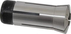 Interstate - 5/8 Inch 5C Hex Collet - 3.28" Overall Length, 1.041-24 Internal Thread Size, Steel, 0.0039 Inch TIR - Exact Tooling