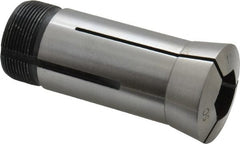 Interstate - 11/16 Inch 5C Hex Collet - 3.28" Overall Length, 1.041-24 Internal Thread Size, Steel, 0.0039 Inch TIR - Exact Tooling