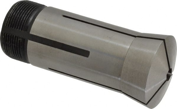 Interstate - 1/4 Inch 5C Hex Collet - 3.28" Overall Length, 1.041-24 Internal Thread Size, Steel, 0.0032 Inch TIR - Exact Tooling