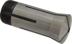 Interstate - 1/4 Inch 5C Hex Collet - 3.28" Overall Length, 1.041-24 Internal Thread Size, Steel, 0.0032 Inch TIR - Exact Tooling