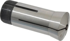 Interstate - 5/16 Inch 5C Hex Collet - 3.28" Overall Length, 1.041-24 Internal Thread Size, Steel, 0.0039 Inch TIR - Exact Tooling
