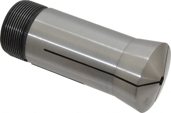 Interstate - 3/16 Inch 5C Hex Collet - 3.28" Overall Length, 1.041-24 Internal Thread Size, Steel, 0.0032 Inch TIR - Exact Tooling