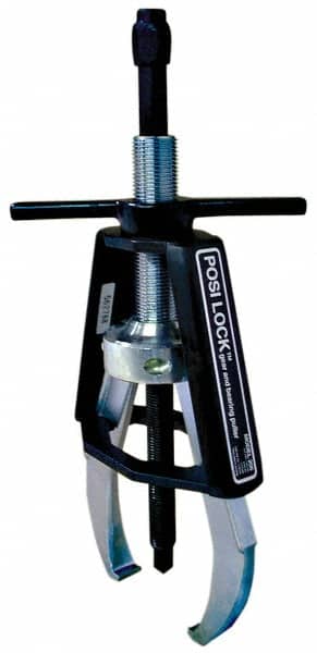 Posi Lock Puller - 7" Spread, 6 Ton Capacity, Puller - 6" Reach, 13" Long, For Bearings, Gears & Pulleys - Exact Tooling