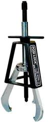 Posi Lock Puller - 18" Spread, 30 Ton Capacity, Puller - 12" Reach, 27" Long, For Bearings, Gears & Pulleys - Exact Tooling